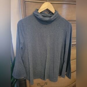 Anthropologie Gray Turtleneck Sweater